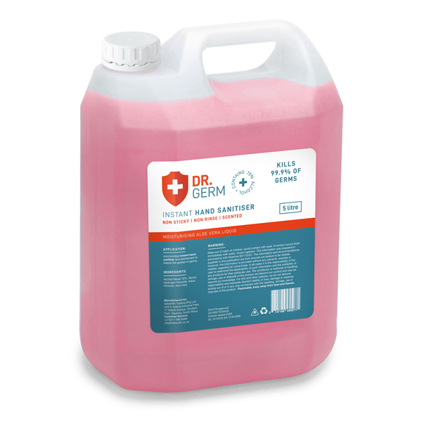 5L-Dr-Germ-Liquid-Hand-Sanitiser-Red-70%-Alcohol-King-PPE