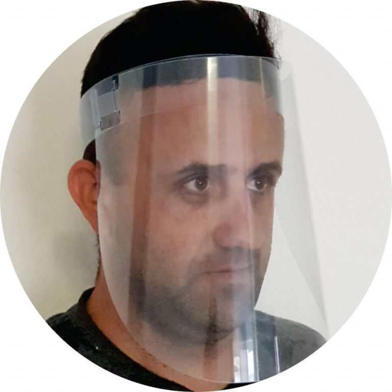 Protective Face Shield (Clear PET Plastic Guard) » Supplier in South Africa